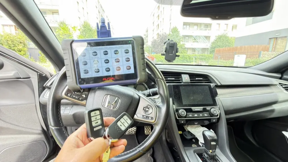 Klucz do auta Honda — realizacja DiKey